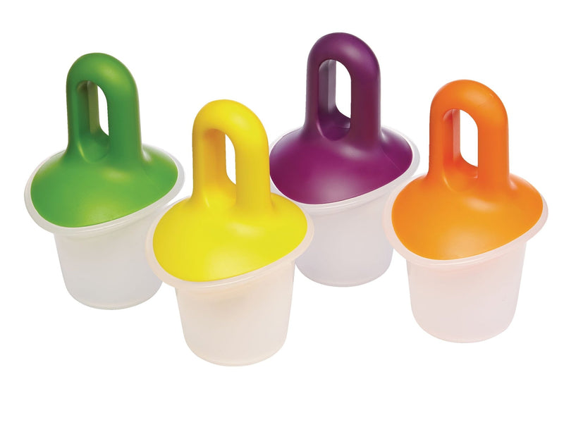For Living Ice Pop Molds, 4-pcs, BPA Free H1