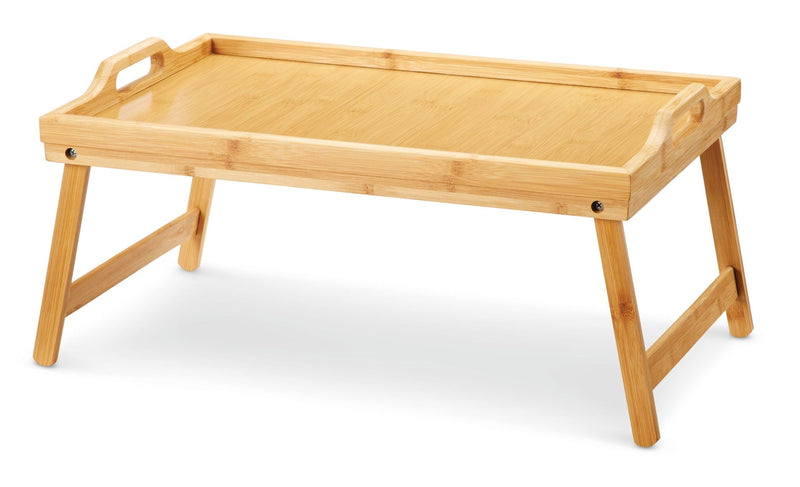 FOR LIVING Portable Bamboo Wood Folding TV/Laptop/Bed Tray Z7