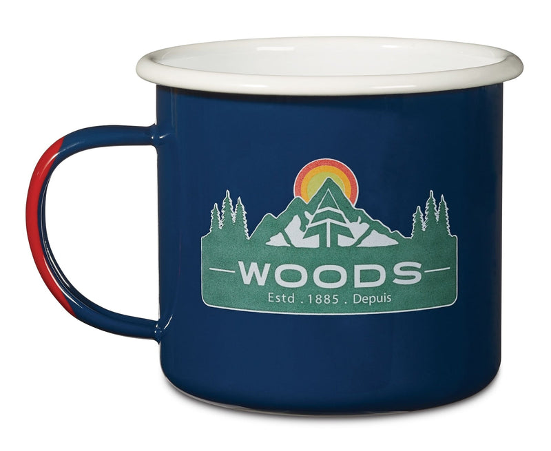 Forest Enamel Camping Mugs, Assorted Designs P5