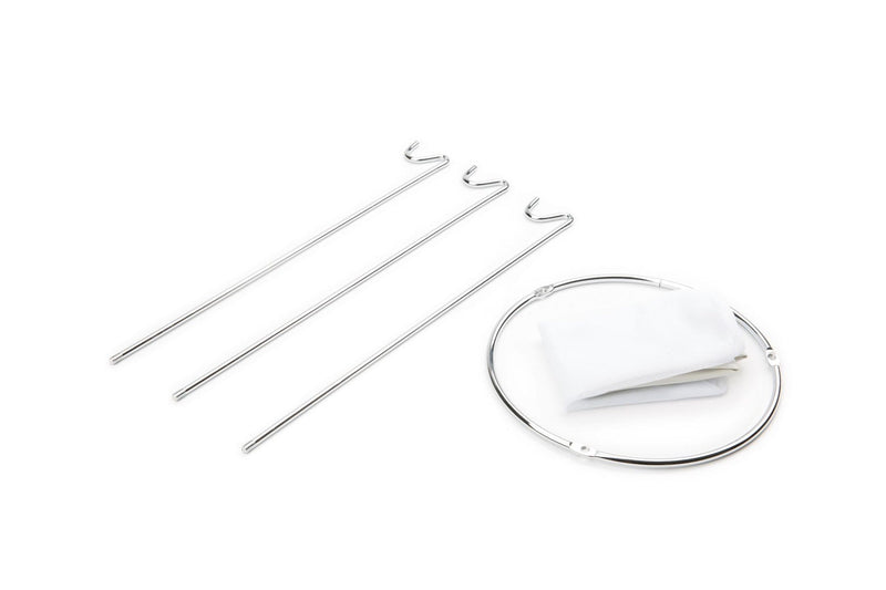 Fox Run Jelly Strainer Set with Metal Stand & Reusable Bag L8