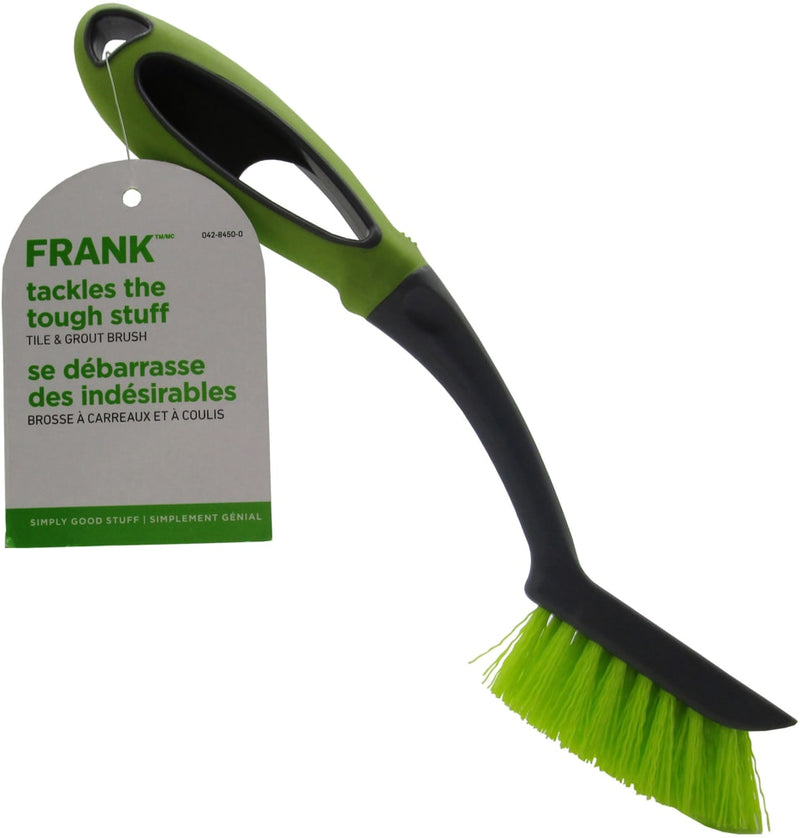 FRANK Tile & Grout Brush with Strong & Stiff Bristles B6