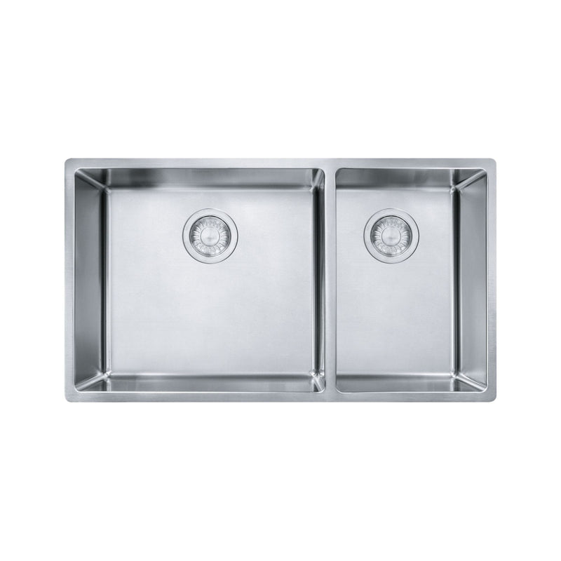 Franke 18-Gauge Stainless Steel Double Sink, 31x18-in Z3