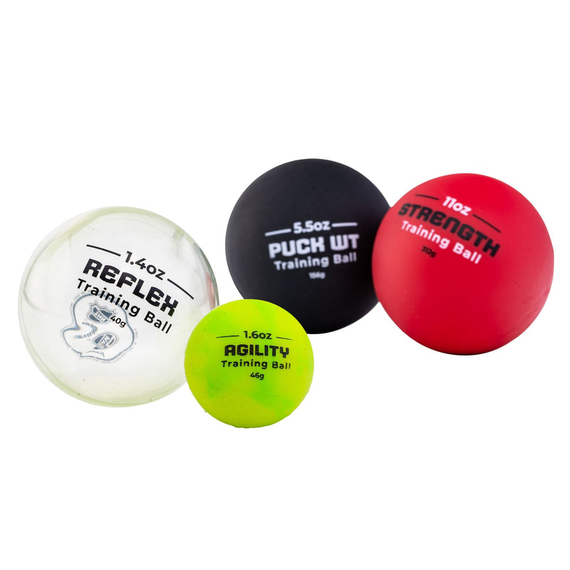 Franklin NHL Deke/Dangle Hockey Training Balls Kit, 4-pk U4