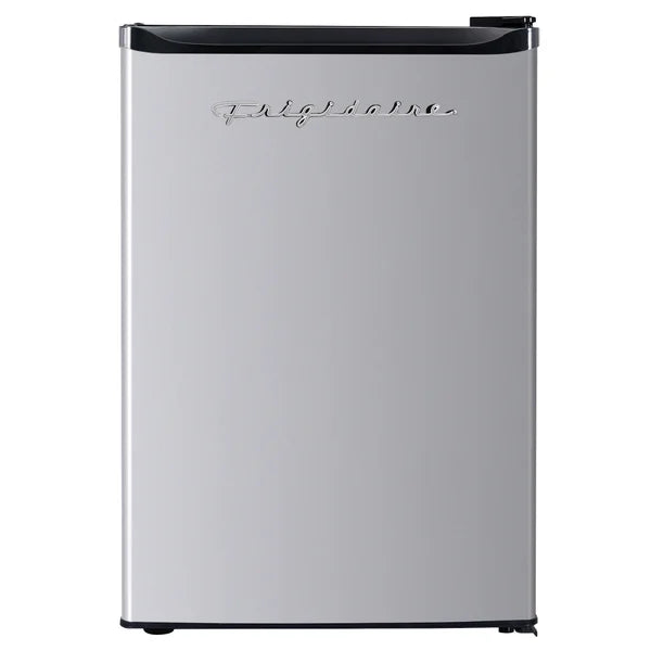 Frigidaire 19 in. 2.5 cu ft. Stainless Steel Look Compact Refrigerator with Reversible Door E0