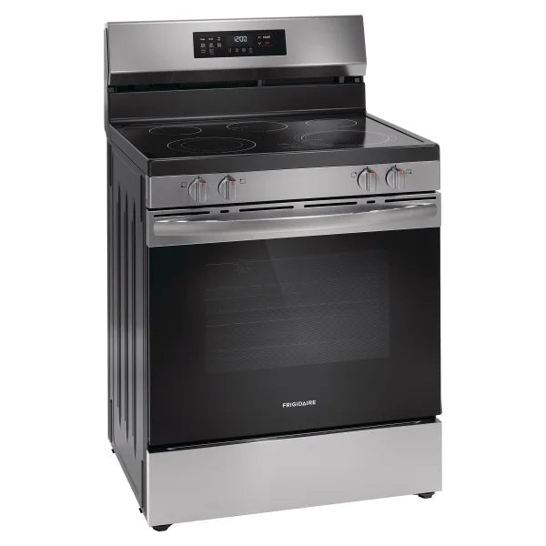Frigidaire 30 in 5.3 cu. ft. Electric 5-Burner Range with Air Fry A8