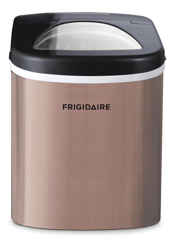 Frigidaire Stainless Steel Bullet Ice Maker, Copper, 2.3-Qt, 26-lb/day C0