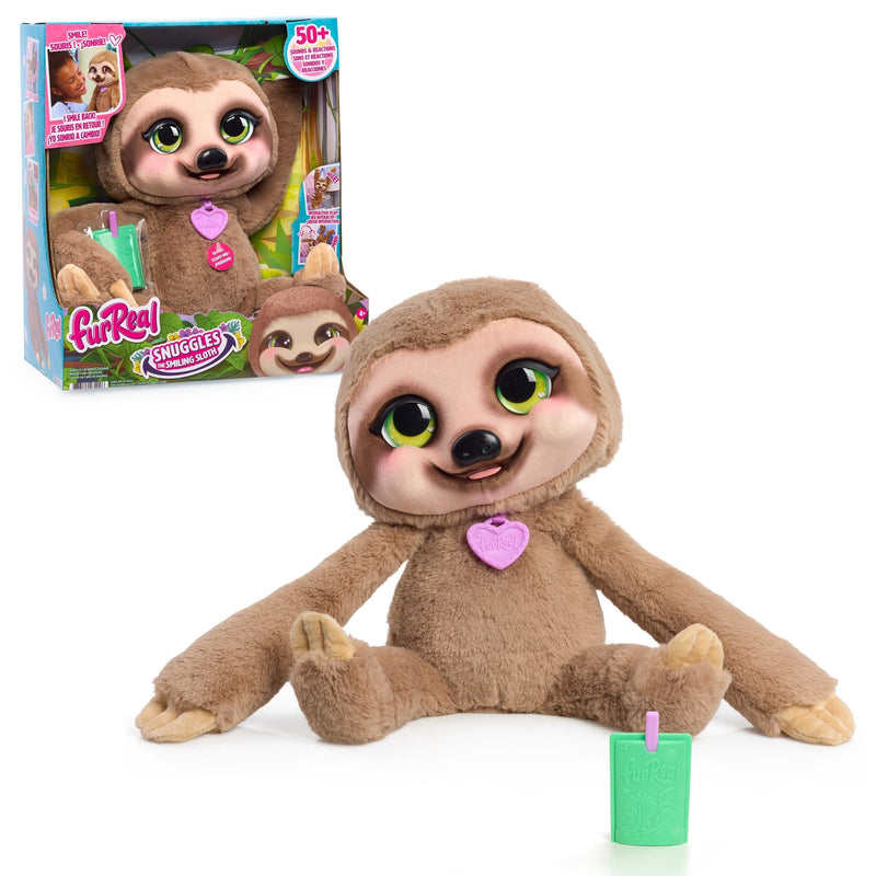Fur Real Snuggles Plush, Brown U8