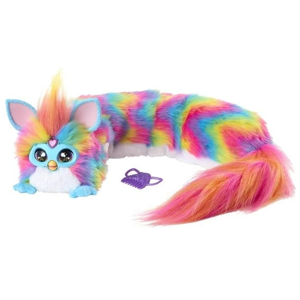 Furby DJ Furby French Interactive Toy with Touch-Activated Lights X1