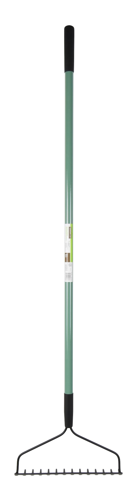 Garden Club Fibreglass 14-Tine Garden Bow Rake with 6-in Cushion Grip Y0