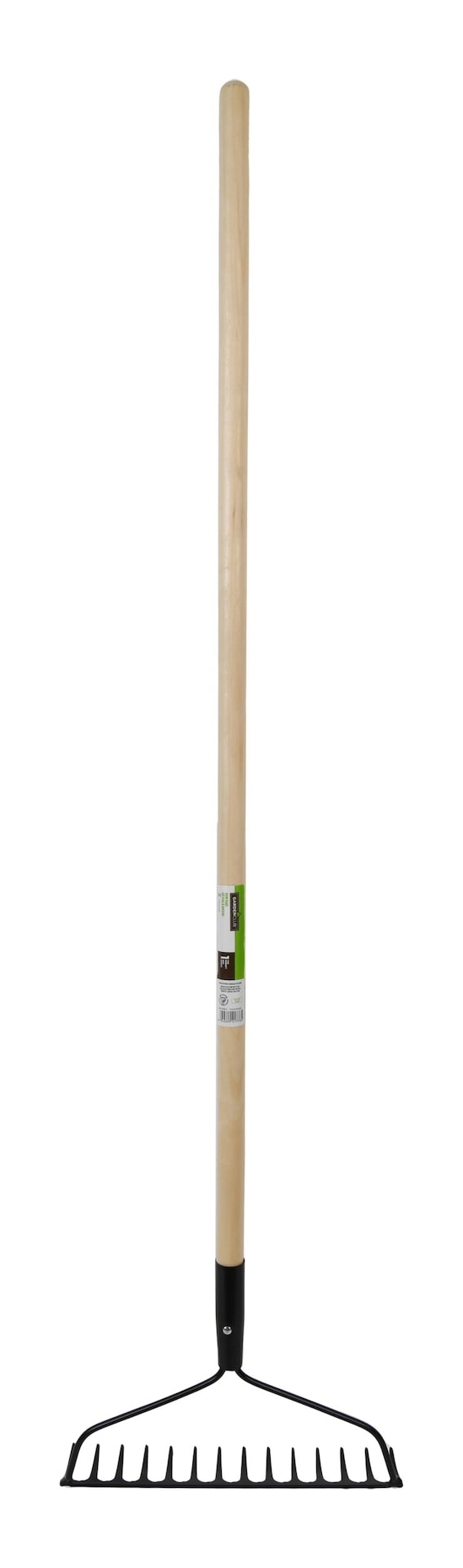 Garden Club Metal 14-Tine Bow Rake, 51-in Hardwood Shaft G9