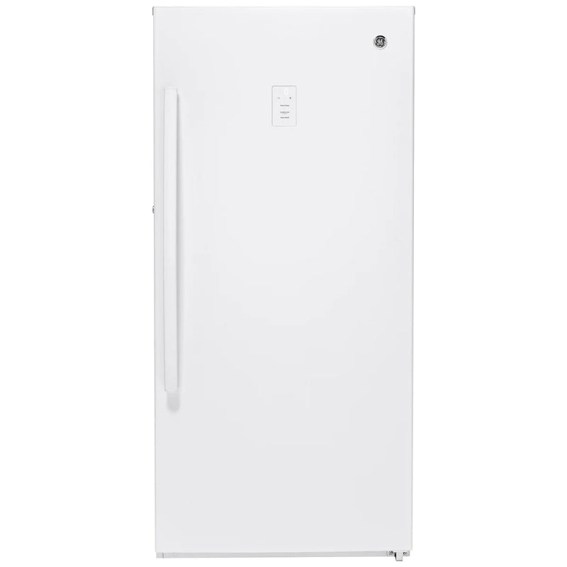 GE White 29 in 14.1 cu. ft. Frost-free Upright Freezer Y9