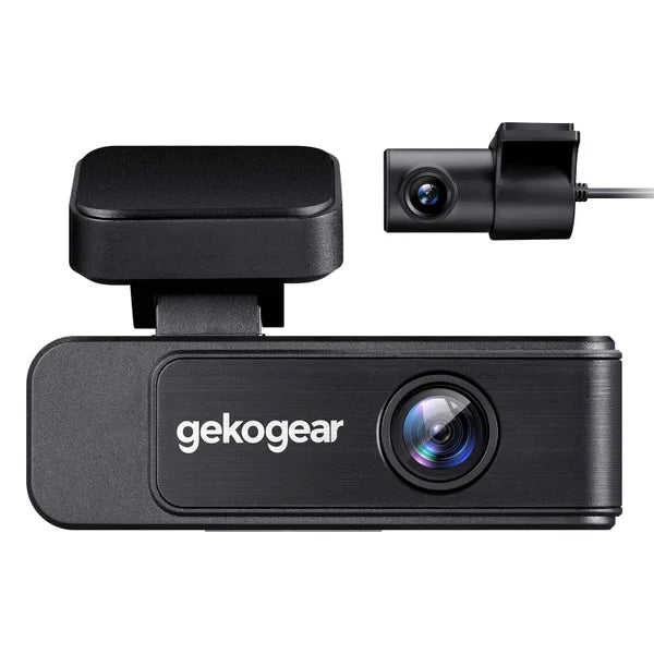 GekoGear Orbit D410 Dual Dashcam W4