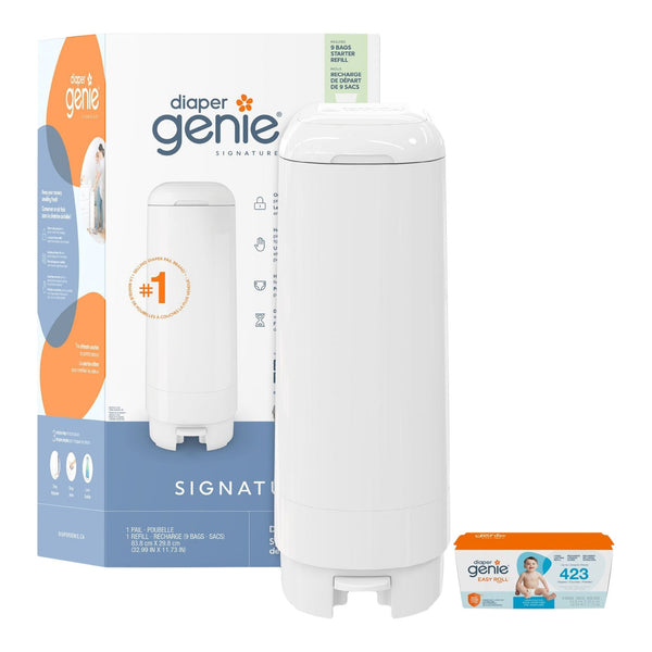Genie Diaper Pail, 9 Bags M3