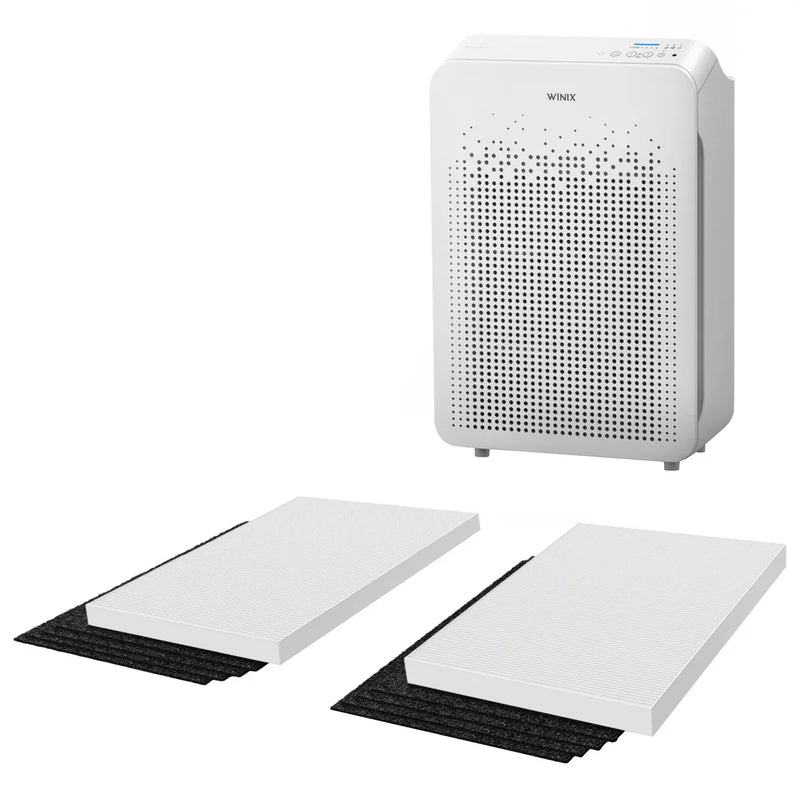 GermGuardian - Air Purifier with HEPA Filter and Odor Control, 2 Pack T6