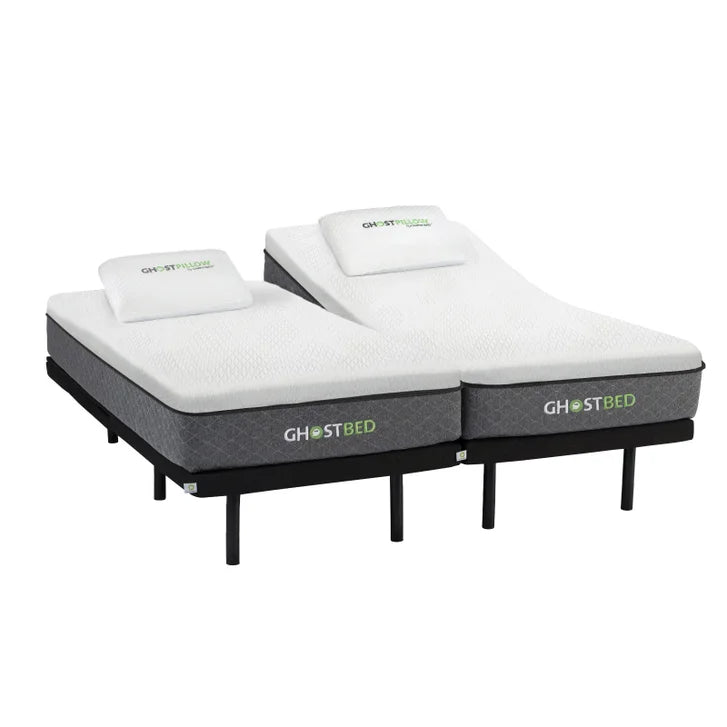 GhostBed Fusion 27.9 cm (11 in.) Hybrid Mattress with Adjustable Base O9