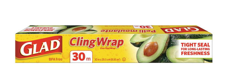 Glad Cling Plastic Wrap, 98-ft D4