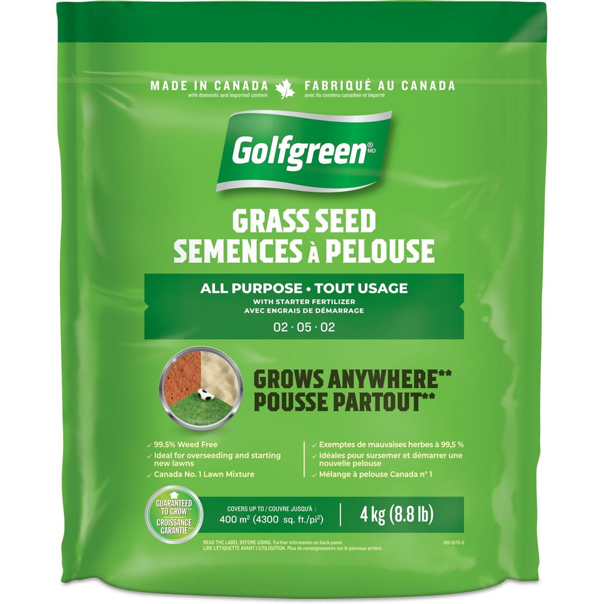 Golfgreen All Purpose Grass Seed, 4-kg