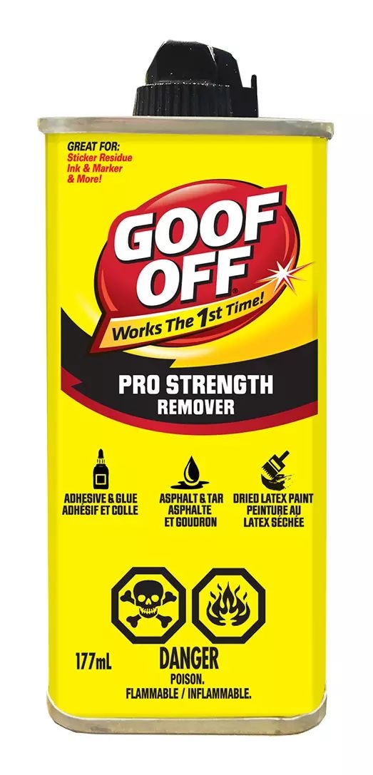 Goof Off Pro Strength Remover Multi-Purpose Household Spot & Stain Cleaner, 177-mL N1