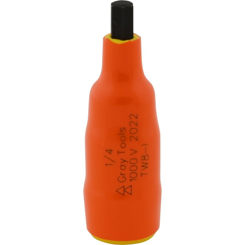 Gray Tools 3/8-in Drive Standard Length Hex Head, Assorted Sizes, SAE, 1000V Insulated N3