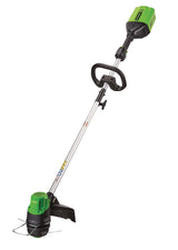 Greenworks 2-in-1 60V 4Ah Battery, Cordless Push Lawn Mower + String Trimmer, 17-in + 13-in