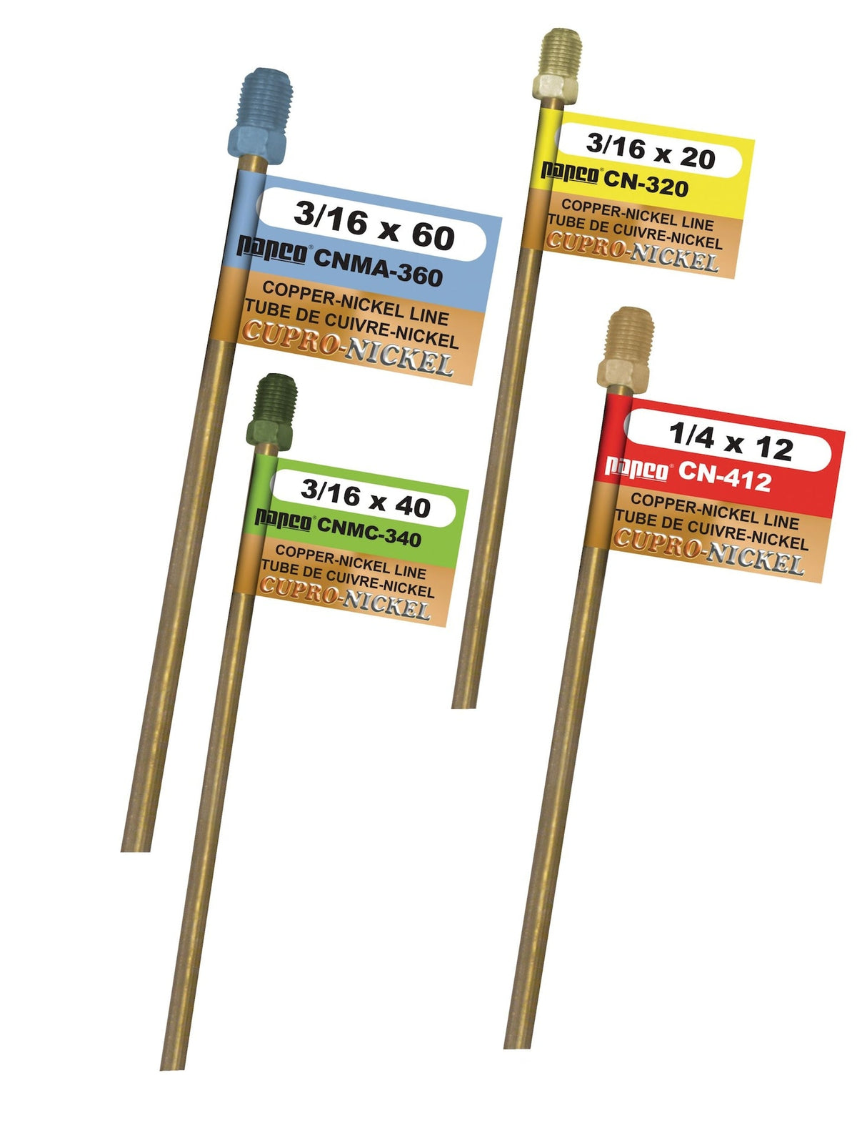 H. Paulin CN320 Copper Nickel Brake Line, Standard, 20 x 3/16-in Please make sure this part fits your need