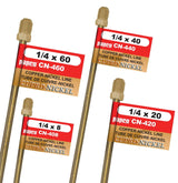 H. Paulin CN408 Copper Nickel Brake Line, Standard, 8 x 1/4-in Please make sure this part fits your need