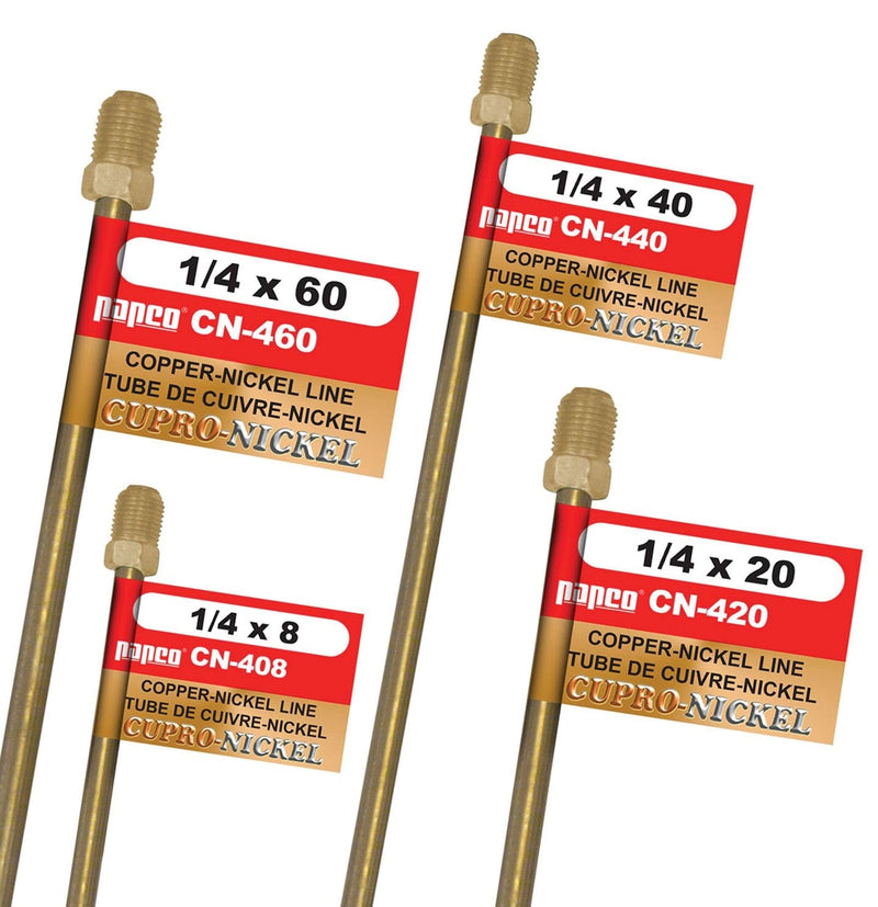 H. Paulin CN408 Copper Nickel Brake Line, Standard, 8 x 1/4-in Please make sure this part fits your need B9