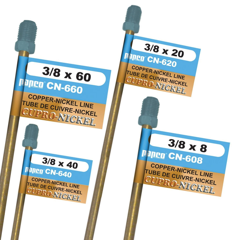 H. Paulin CN660 Copper Nickel Brake Line, Standard, 60 x 3/8-in Please make sure this part fits your need P0
