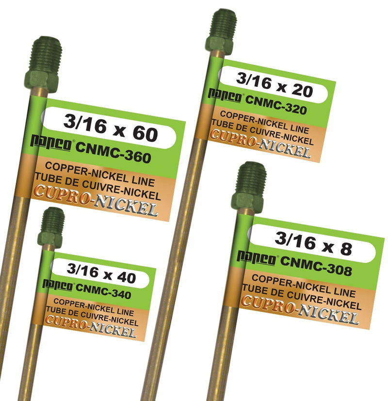 H. Paulin CNMC308 Nickel Brake Line, European, 8 x 3/16-in Please make sure this part fits your need L3