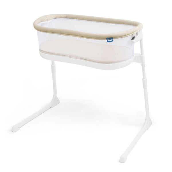 Halo Bassinest Lite Portable Bedside Sleeper, White E1