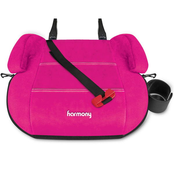 Harmony Backless Booster Elite, Fits Kids 34–57-in Tall, Pink T4