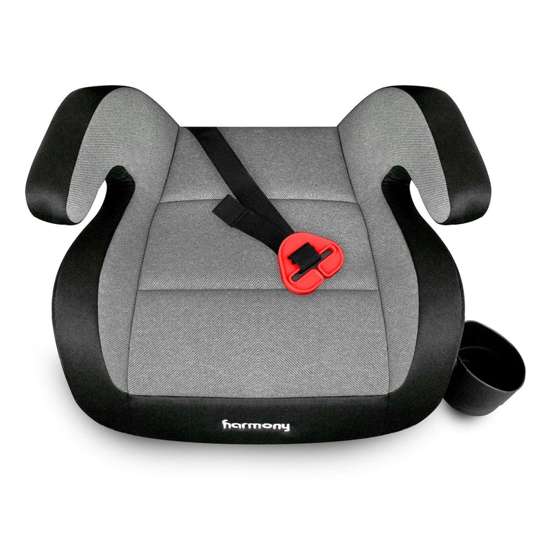 Harmony Journey Deluxe Backless Booster Car Seat, Heather Grey R1
