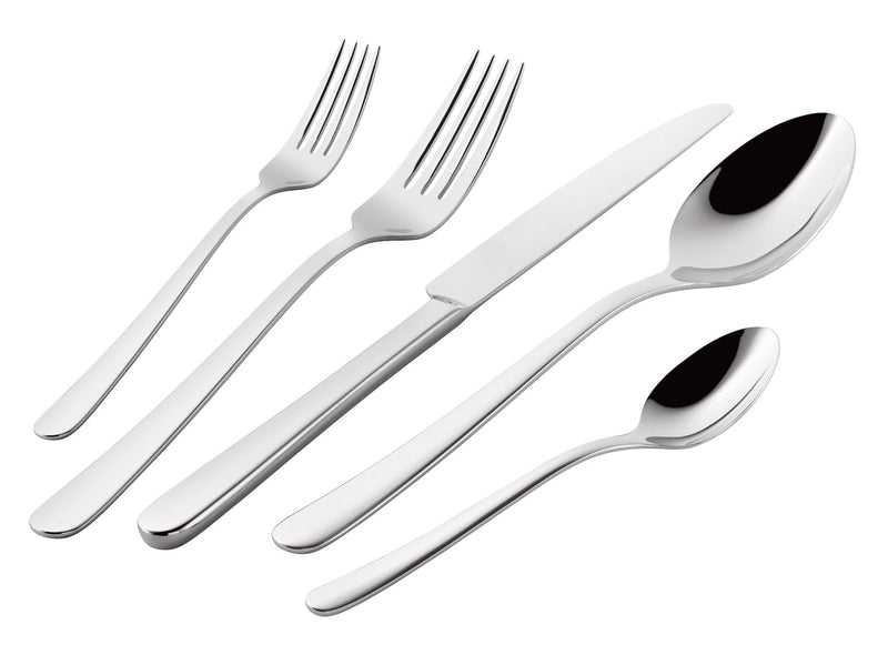 Henckels Julietta Flatware Set, Serves 12, 62-pc, Dishwasher Safe T5