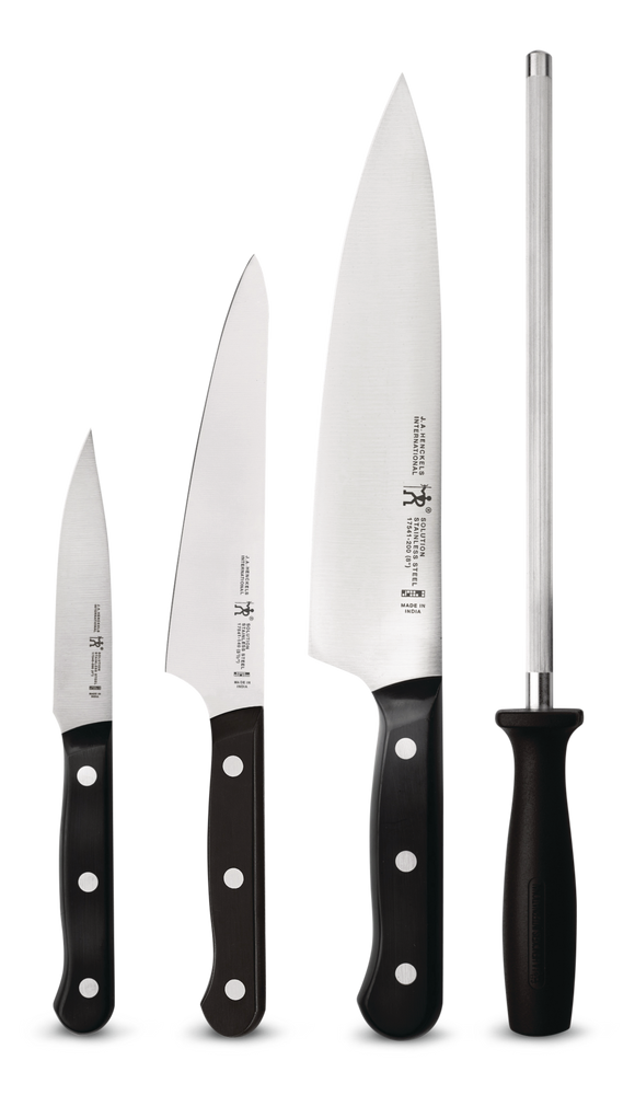 Henckels Solution Stainless Steel Fine Edge Knife Set, 4-pc B1