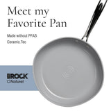 Heritage The Rock O Naturel Ceramic Non-Stick Cookset, 10-pc