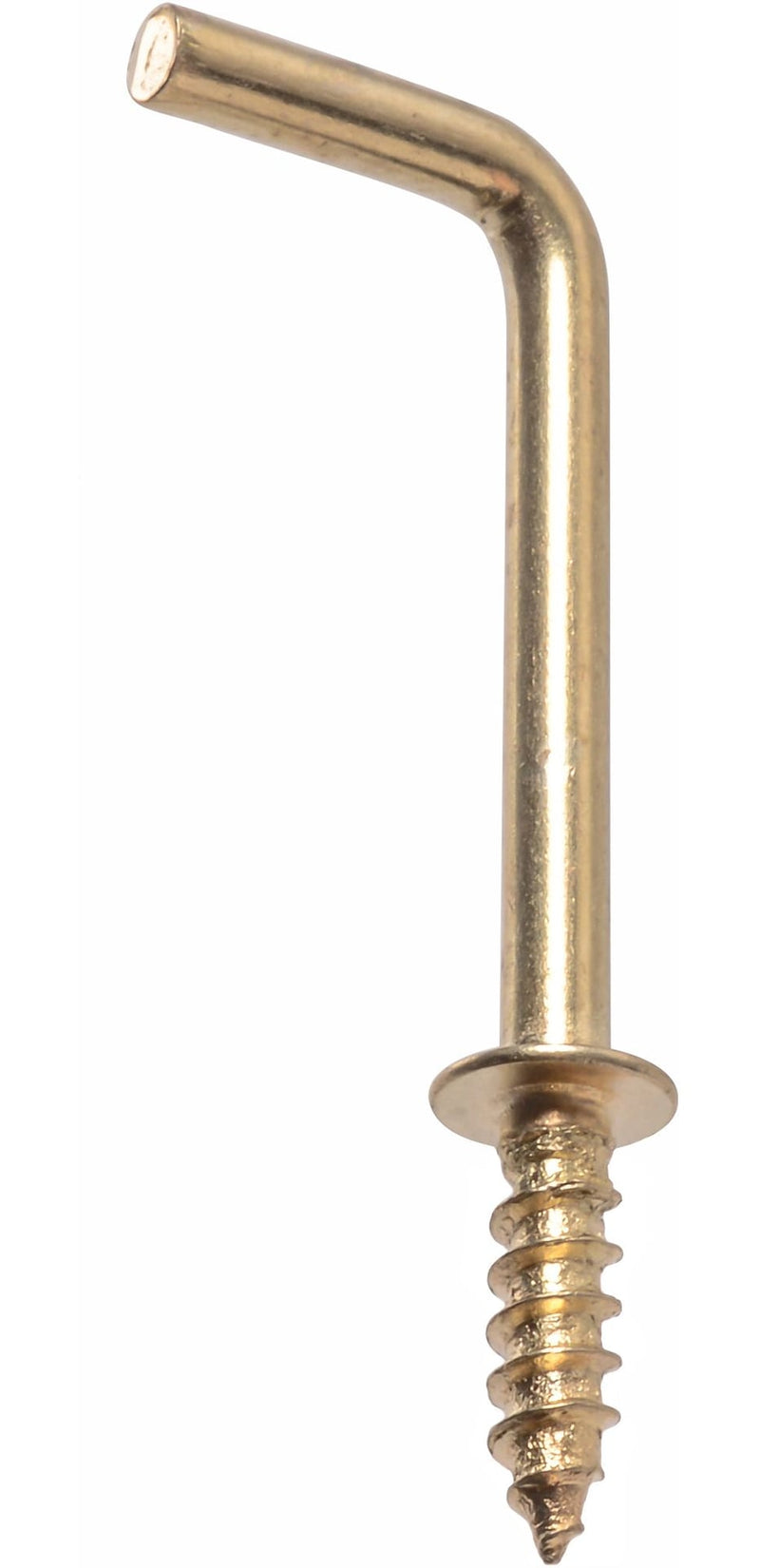 Hillman Brass-Plated Light Duty Square Hooks, 1-in U6