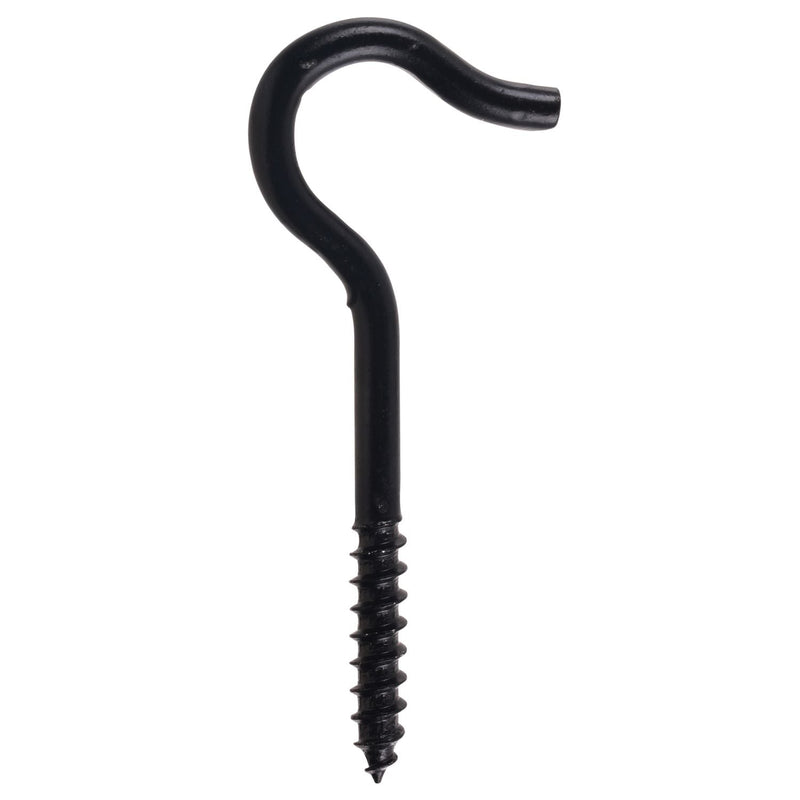 Hillman Screw Hook, 3-7/8-in, Black C5