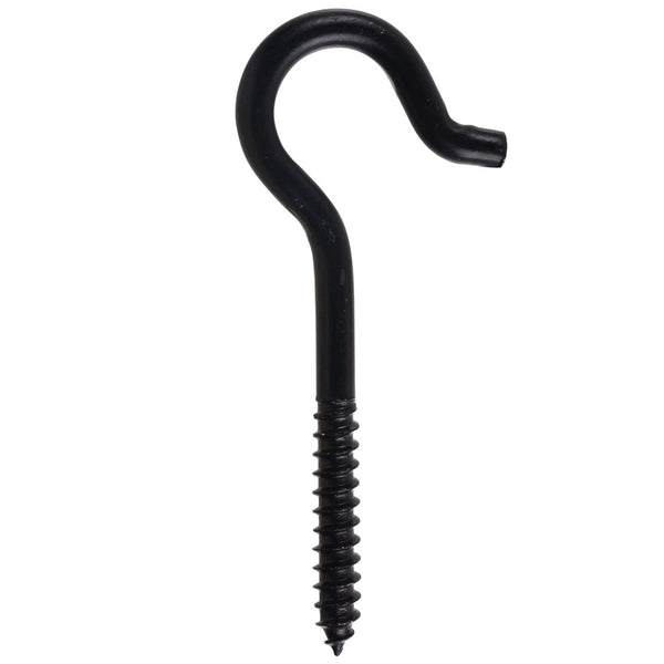 Hillman Screw Hook, 4-15/16-in, Black I5