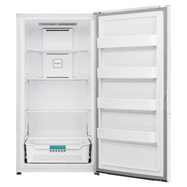 Hisense 33 in. 17 cu. ft. White Garage Ready Convertible Upright Freezer or Fridge with Frost Free R9