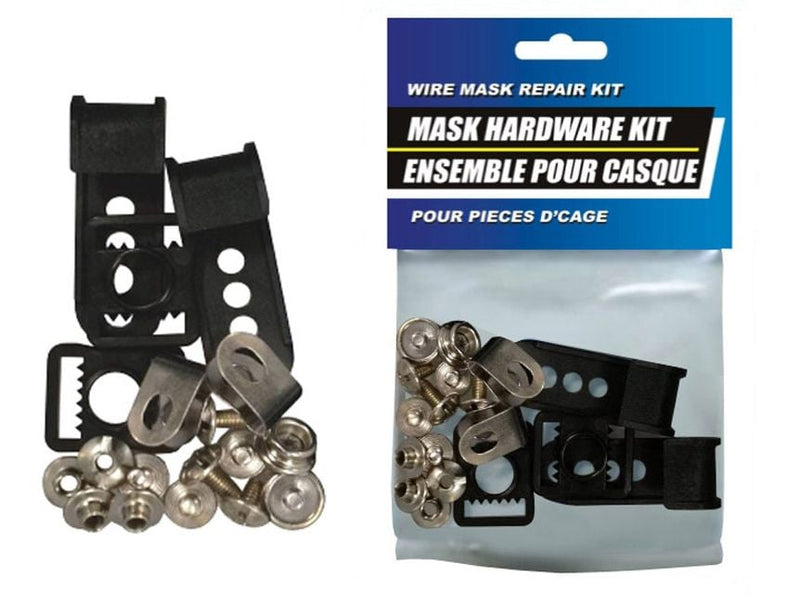 Hockey Wire Mask/Cage Repair and Replacement Part Kit B3