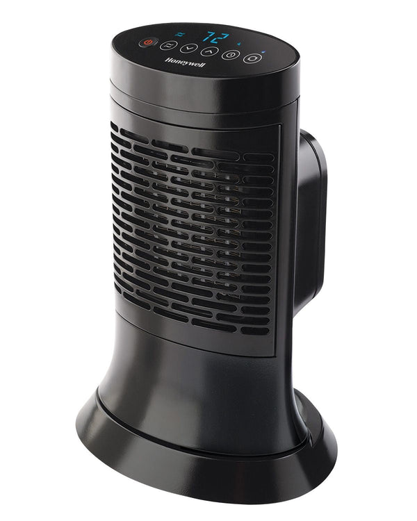 Honeywell HCE351C Digital Mini-Tower Ceramic Space Heater, 1500W, Black U9