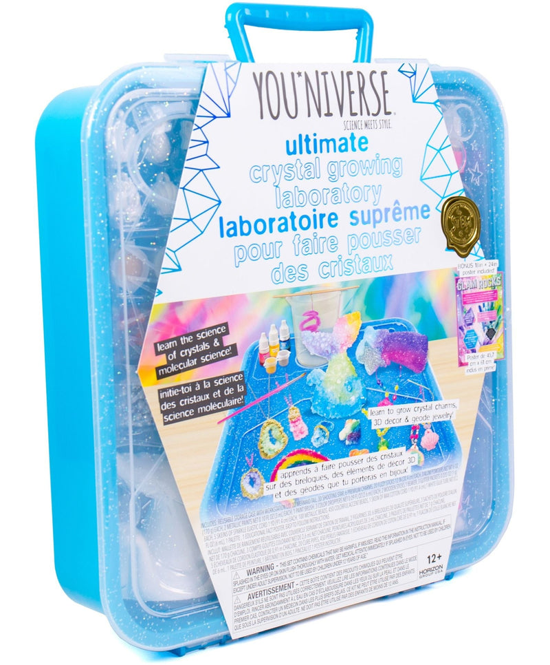Horizon You*Niverse Ultimate Crystal Growing Laboratory Kit For Science & Learning, Ages 12+ F5