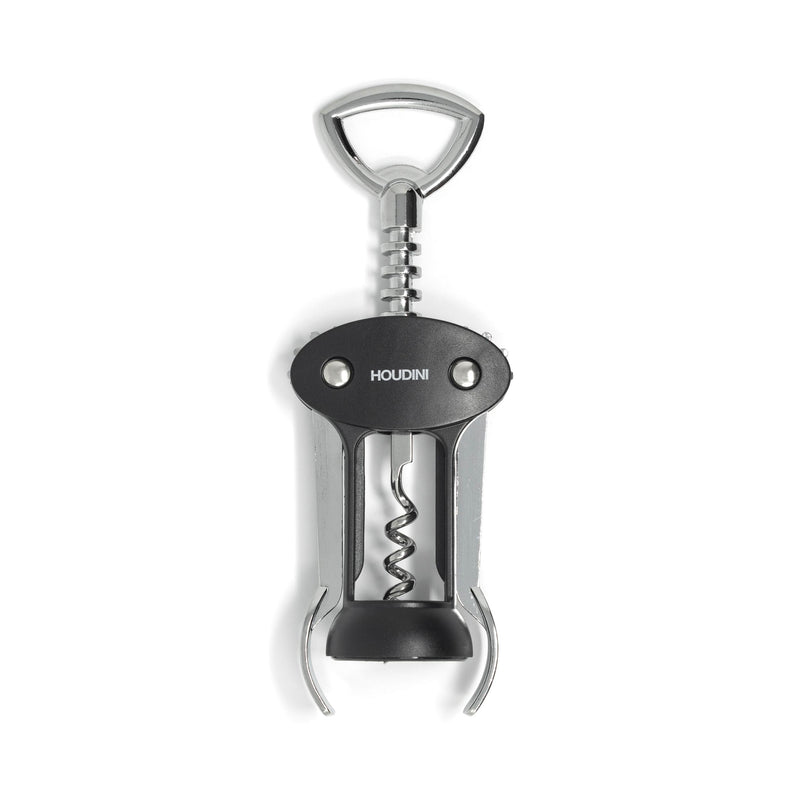 HOUDINI Winged Corkscrew, 6.6-in, Black K1