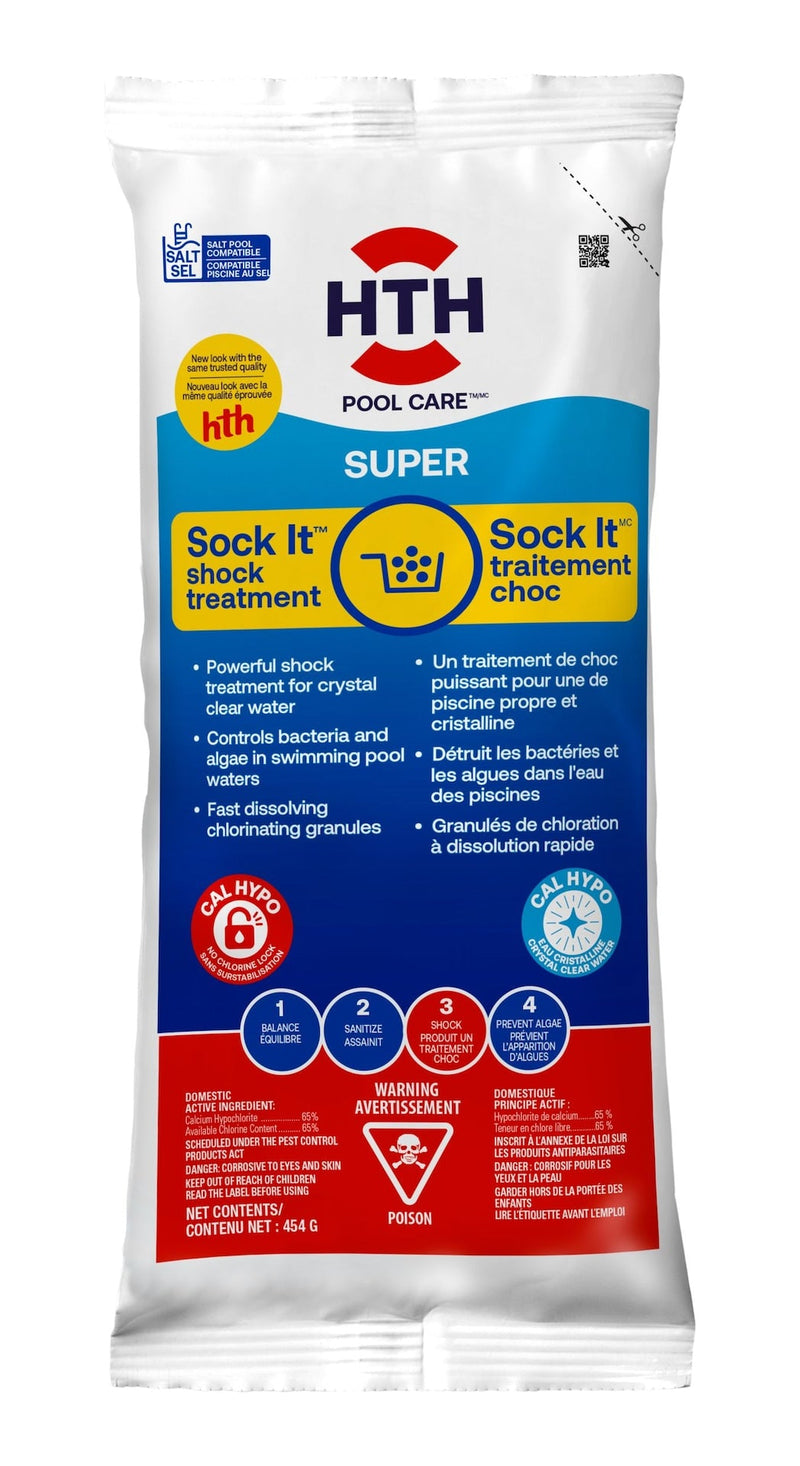 HTH Sock It Pool Shock Treatment, 454g P0