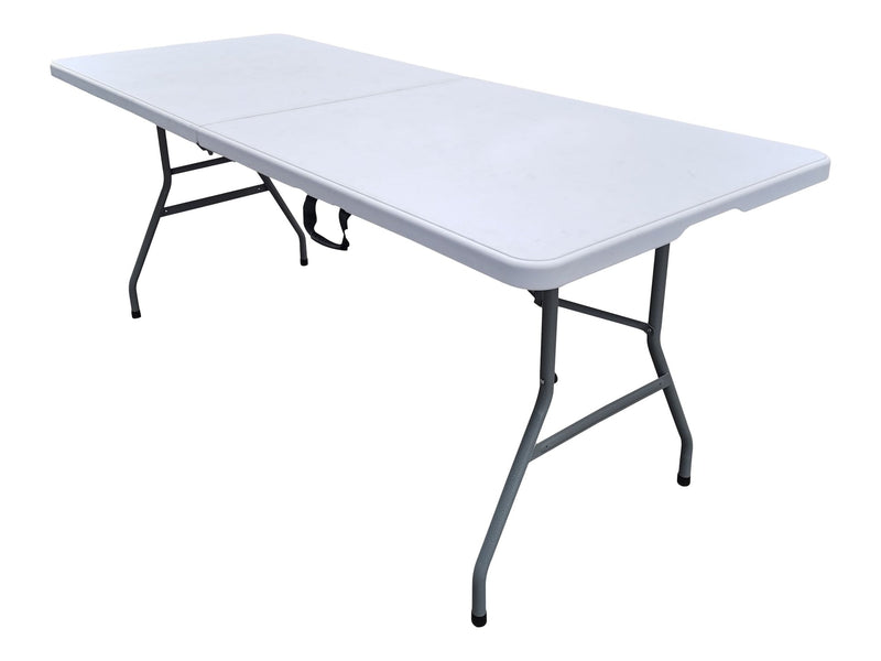 Iceberg 6-in White Folding Table with Easy Open/Close T6