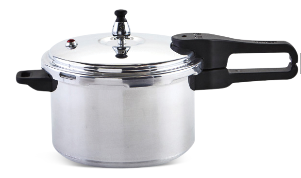 Imusa Stovetop Pressure Cooker, Aluminum, 7-qt O2