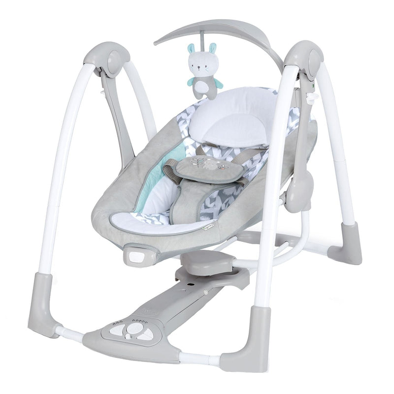 Ingenuity ConvertMe Swing-2-Seat Portable Swing, Raylan R2
