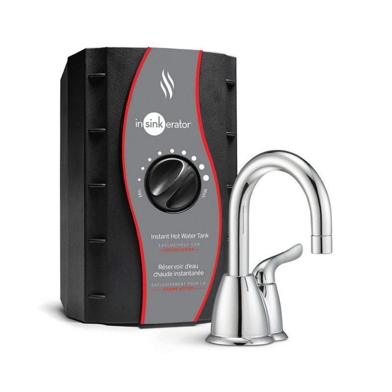InSinkErator HOT150 Instant Hot Water Dispenser System, 2/3-Gal Stainless Steel Tank Included, Various Finishes Q3