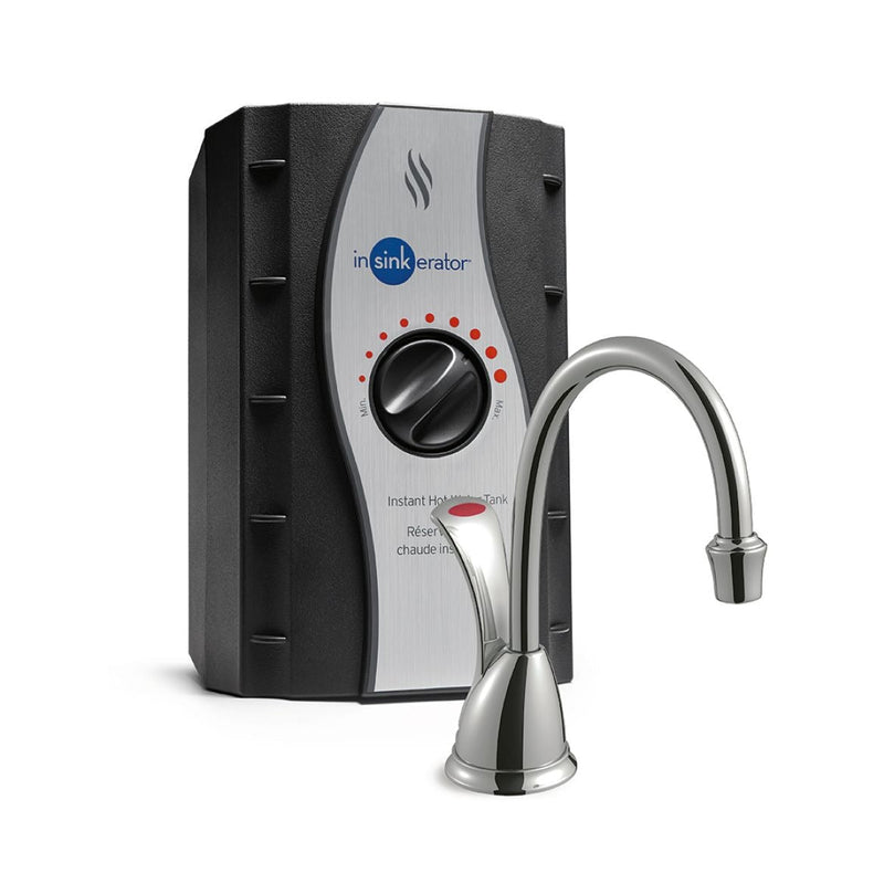 InSinkErator Involve H-Wave Instant Hot Water Dispenser System, Stainless Steel Tank Included, Chrome U4