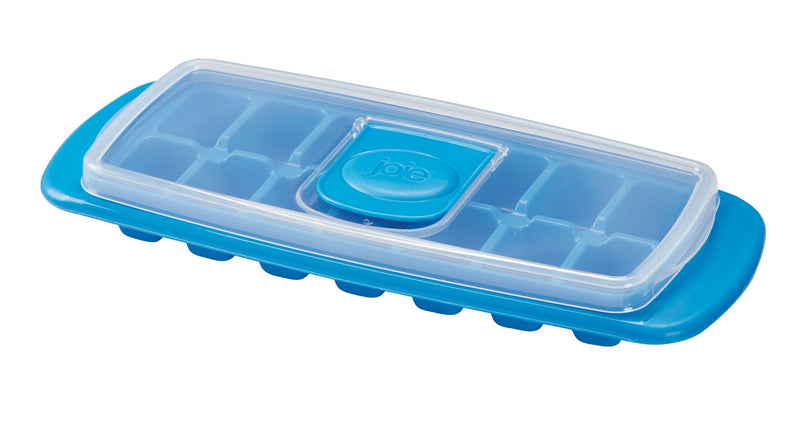 Joie No-Spill Plastic Ice Cube Tray with Flip and Fill Tab, Assorted V9